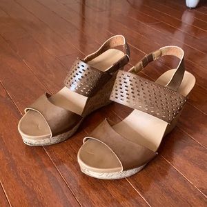 Dr. Scholl’s Cork Wedge Heels